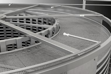 Nettoyage de surgélateur à spirale Nettoyage de surgélateur à spirale