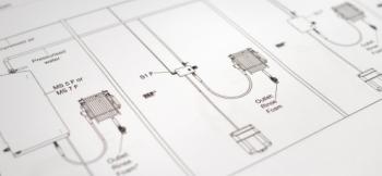 Installation décentralisée, mur Installation décentralisée, mur