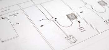 Installation décentralisée, mur Installation décentralisée, mur